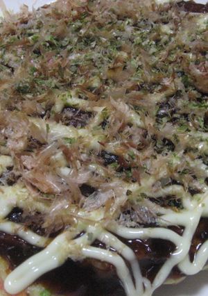 関西のお店の味！我が家のお好み焼き♪-レシピのメイン写真