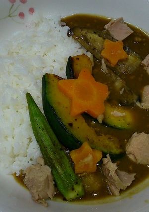 シーチキンがゴロッと夏野菜カレー-レシピのメイン写真