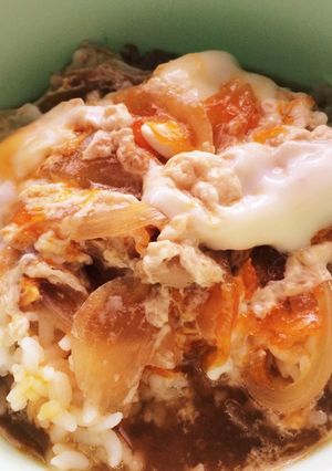 めんつゆだけの親子丼♡-レシピのメイン写真