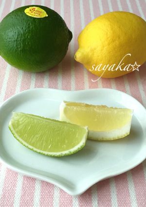 店長直伝★ライムやレモンはこう切るべし♡-レシピのメイン写真