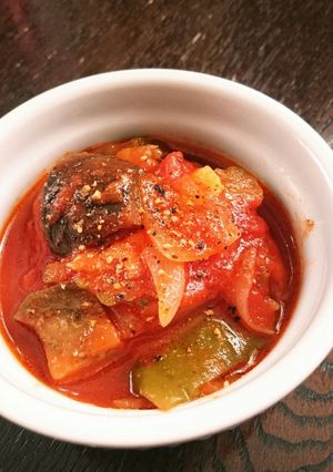 カポナータリメイク！夏のシーチキンカレー-レシピのメイン写真