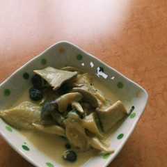 鱈とキノコのカレークリーム煮-レシピのメイン写真