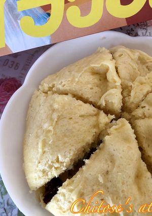 【アイラップ】レーズン蒸しパン作ってみた-レシピのメイン写真
