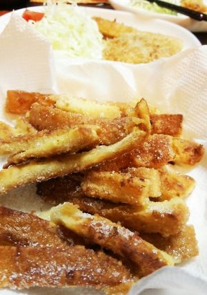 バッター液が残ったら★エコおやつで片付け-レシピのメイン写真