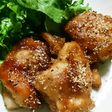 鶏もも肉のにんにく醤油焼き