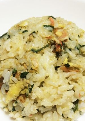 モロヘイヤ炒飯-レシピのメイン写真