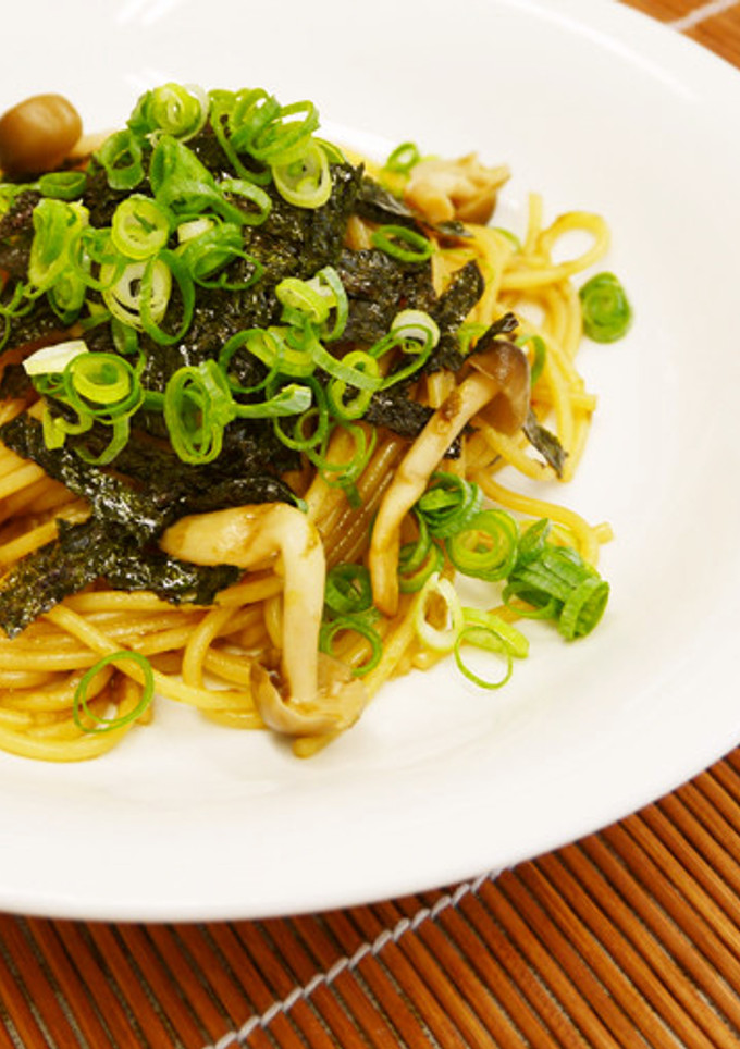 のり佃煮和風パスタ-レシピのメイン写真