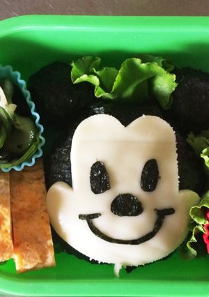 キャラ弁 簡単 ミッキー-レシピのメイン写真