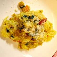 รูปของ もっちり〜炊飯器で野菜たっぷり素麺パスタ