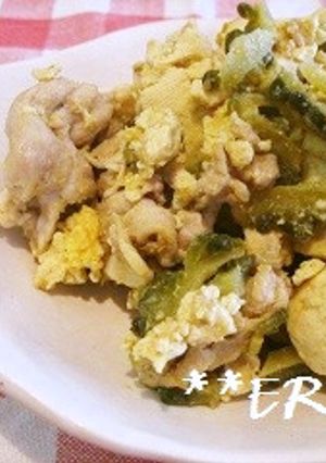 カレー風味のゴーヤチャンプルー♪♪-レシピのメイン写真