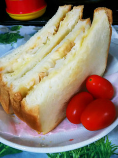 朝食ランチに!ツナと玉ねぎのホットサンド-レシピのメイン写真