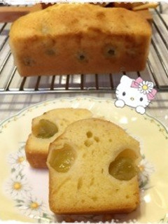 葡萄のパウンドケーキ〜(o˘◡˘o)♡-レシピのメイン写真