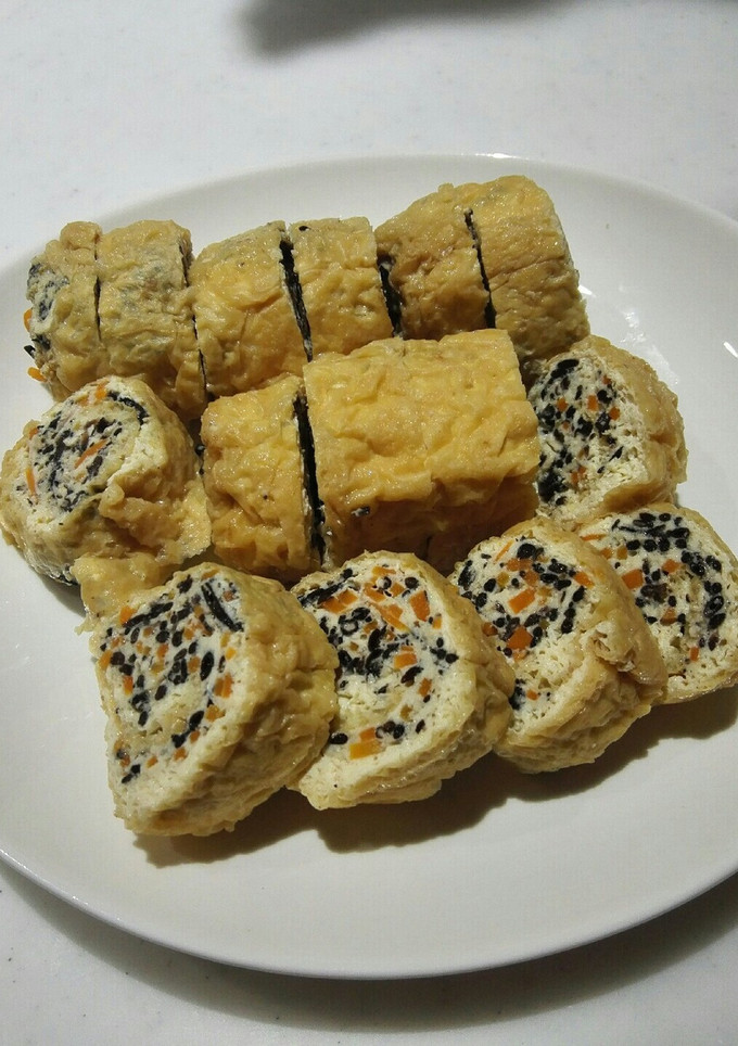 鶏ひき肉とひじきのあげ巻き-レシピのメイン写真
