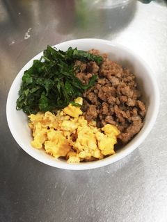 ヘルシーそぼろ丼-レシピのメイン写真