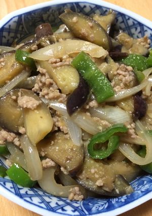茄子の味噌炒め-レシピのメイン写真