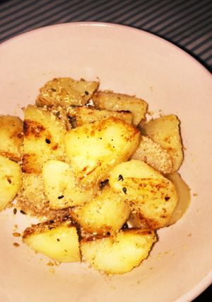 レンチン簡単おつまみポテト-レシピのメイン写真