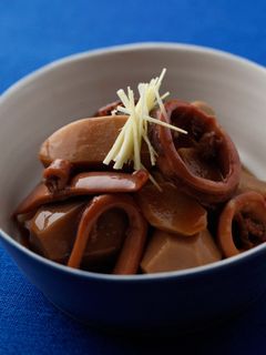 里いもといかの煮物-レシピのメイン写真