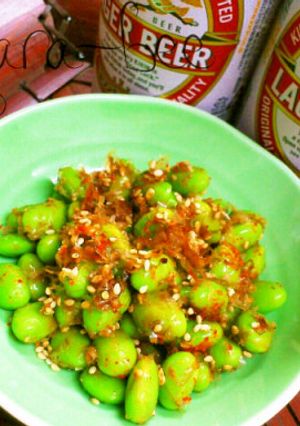 枝豆のピリ辛おかか胡麻醤油-レシピのメイン写真