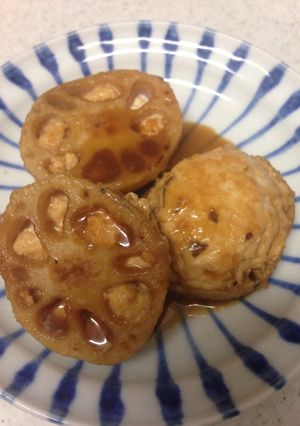 レンコンバーグ-レシピのメイン写真