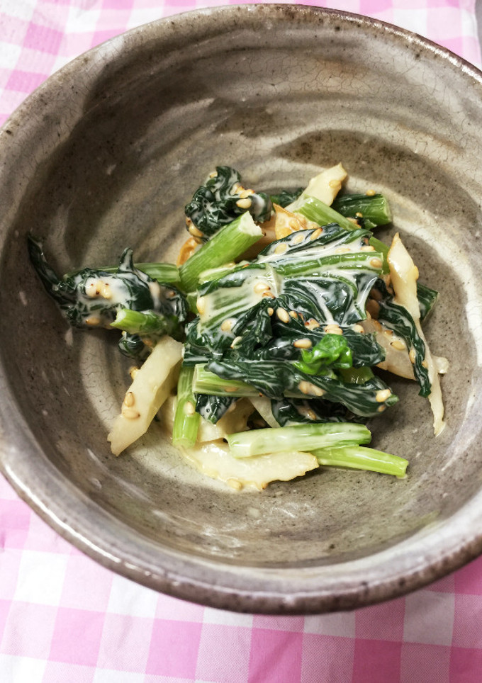 小松菜の和え物-レシピのメイン写真