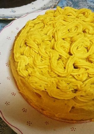 美味しい!カボチャのクリームケーキ-レシピのメイン写真
