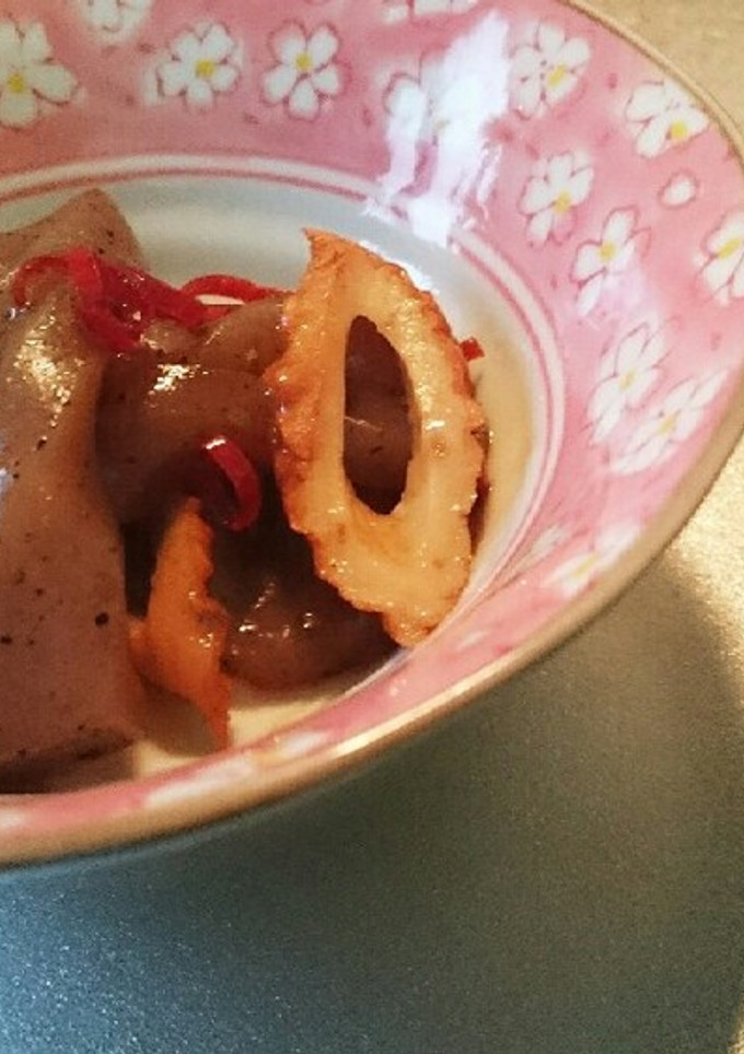 お酒が進む！こんにゃくとちくわのきんぴら-レシピのメイン写真