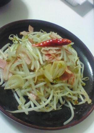 もやしのペペロン☆-レシピのメイン写真