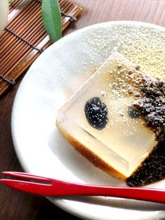 黒豆羹の黒ごまだれ-レシピのメイン写真