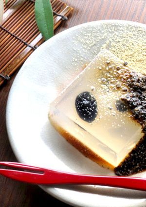 黒豆羹の黒ごまだれ-レシピのメイン写真