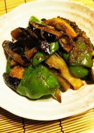 茄子・ピーマンのスタミナ美味だれ焼き♪-レシピのメイン写真