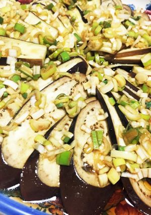 簡単！ナスの中華レンジ蒸し-レシピのメイン写真