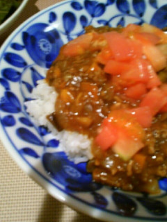 トマトと茄子のキーマカレー-レシピのメイン写真