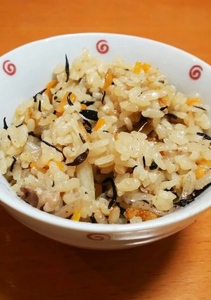 生姜入り！我が家の炊き込みご飯☆-レシピのメイン写真
