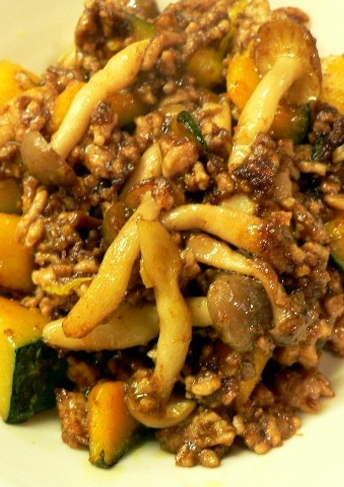 かぼちゃとしめじのマヨカレー炒め☆-レシピのメイン写真