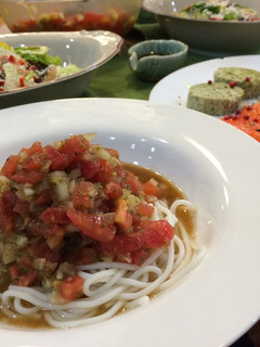 火を使わない生トマトソースのスパゲッティ-レシピのメイン写真
