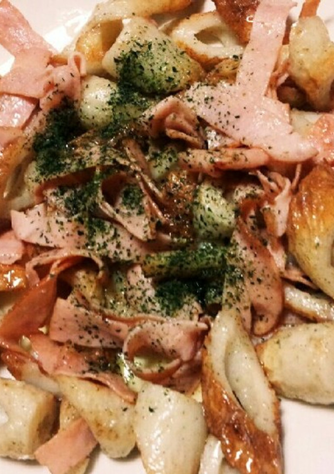 簡単♪ちくわのハムマヨ炒め☆-レシピのメイン写真