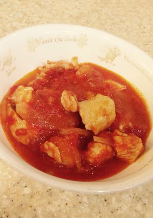 煮込むだけトマトチキン！-レシピのメイン写真