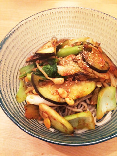 野菜キムチ蕎麦-レシピのメイン写真