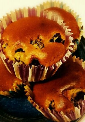 簡単!!ブルーベリー・カップケーキ-レシピのメイン写真