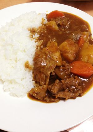 我が家の大好物♡牛すじカレー!!-レシピのメイン写真