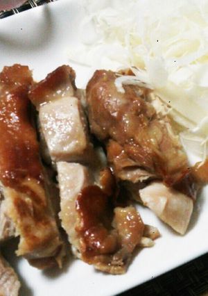 圧力鍋で源タレ鶏肉煮-レシピのメイン写真