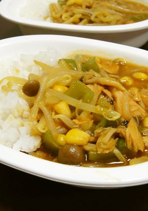 超時短☆忙しい時のシーチキンカレー-レシピのメイン写真