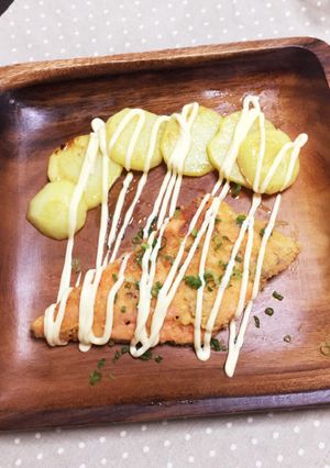 鮭レモンペペッペペッパームニエル-レシピのメイン写真