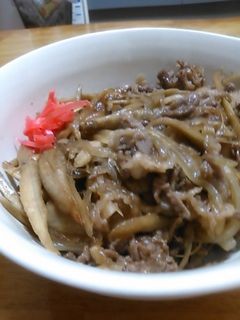牛ごぼう丼-レシピのメイン写真