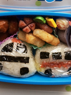 車のおにぎりキャラ弁当-レシピのメイン写真