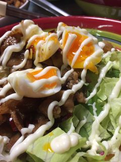 照り焼きサラダ-レシピのメイン写真
