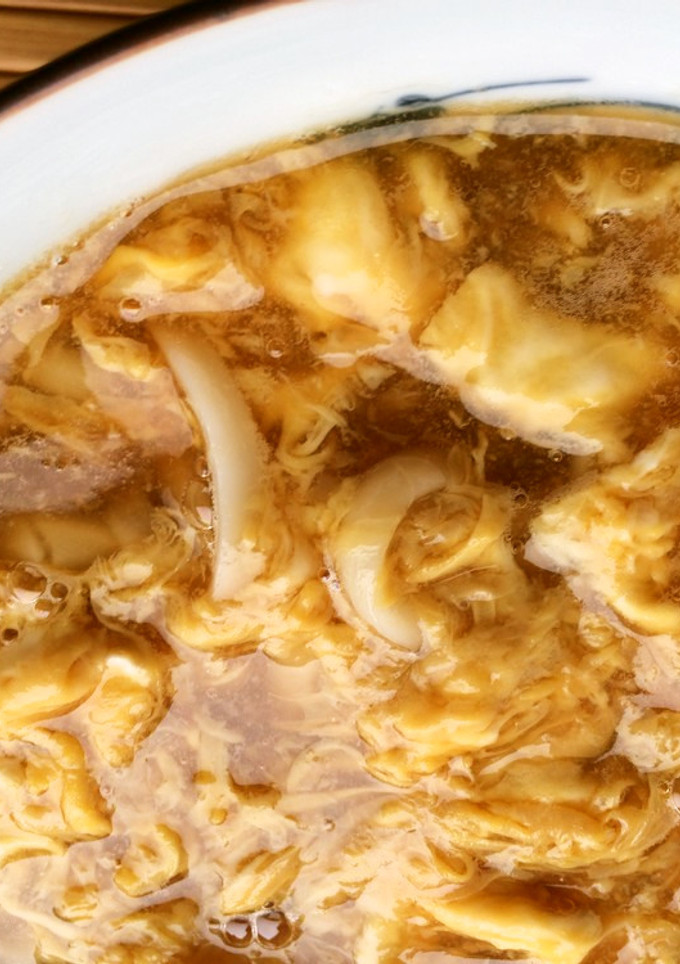 ふわとろ　即席かきたまうどん-レシピのメイン写真
