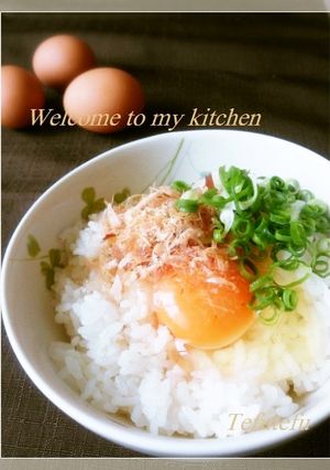 てふてふ家のTKG（卵かけご飯）-レシピのメイン写真
