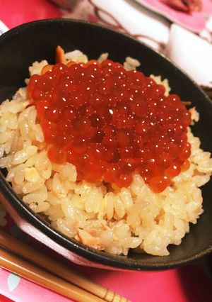 秋鮭解禁☆絶品はらこめし-レシピのメイン写真