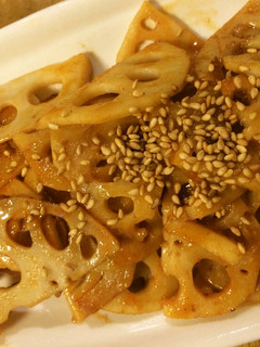 れんこんの韓国風きんぴら-レシピのメイン写真